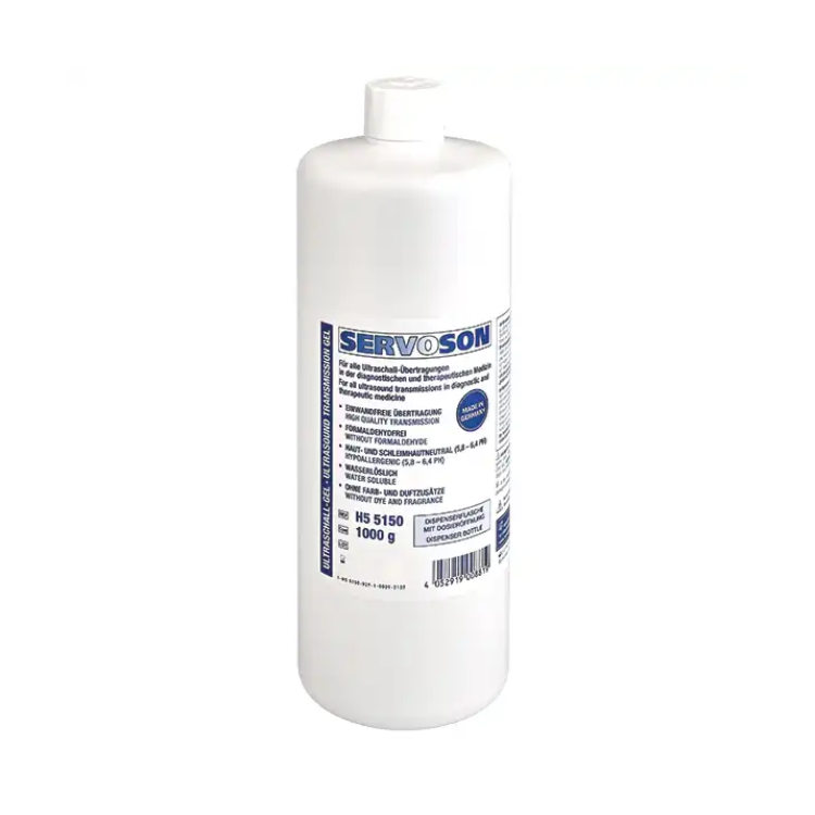 1l Servoson Ultrageluid gel 1000 g doseerfles - Afbeelding 1